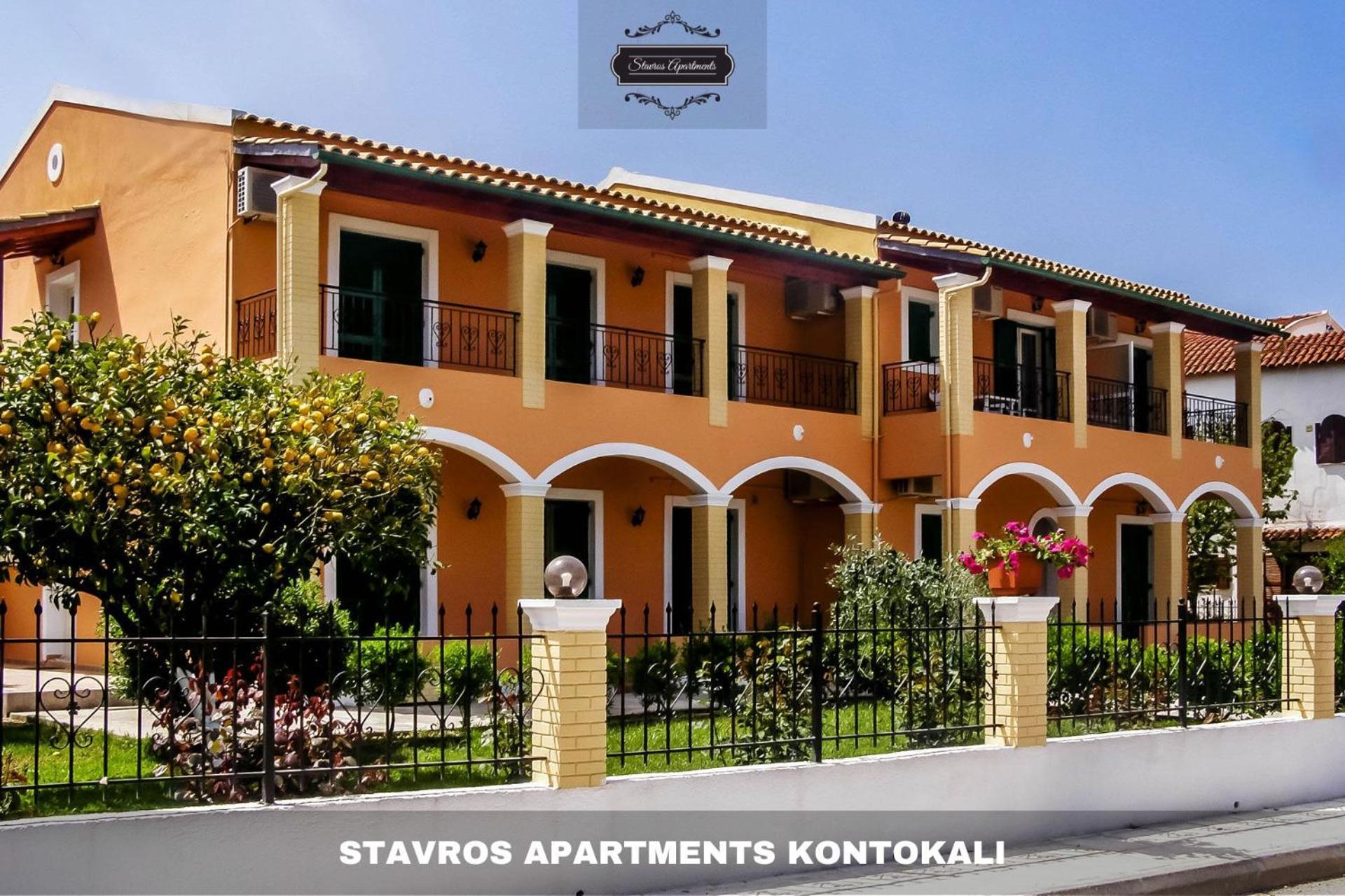 Stavros Apartments Kontokali Next To Gouvia Marina Exterior foto