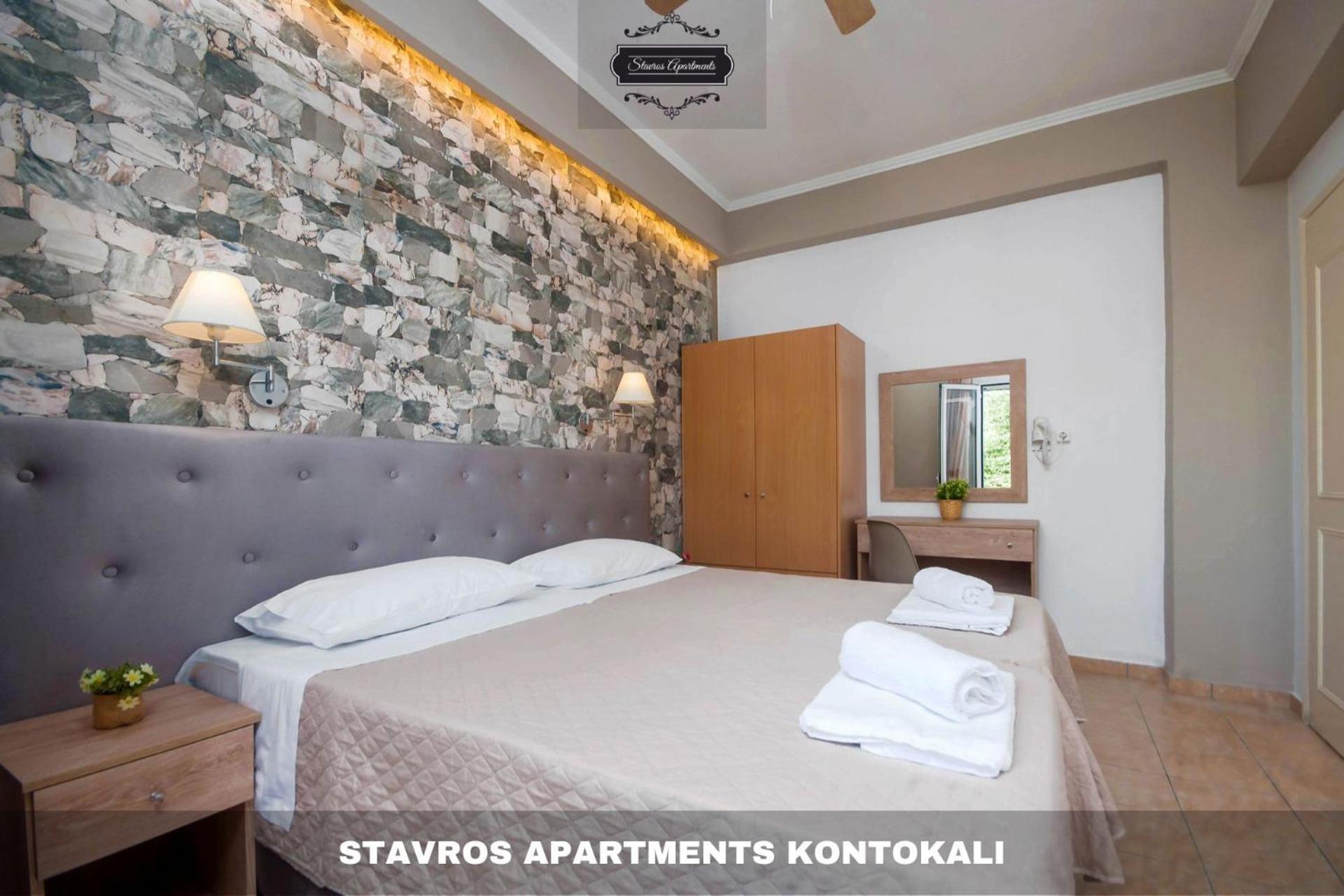 Stavros Apartments Kontokali Next To Gouvia Marina Exterior foto