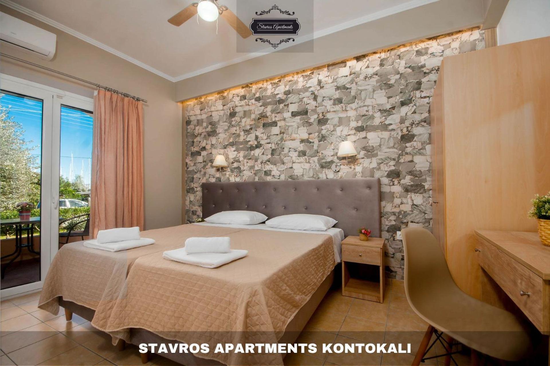 Stavros Apartments Kontokali Next To Gouvia Marina Exterior foto