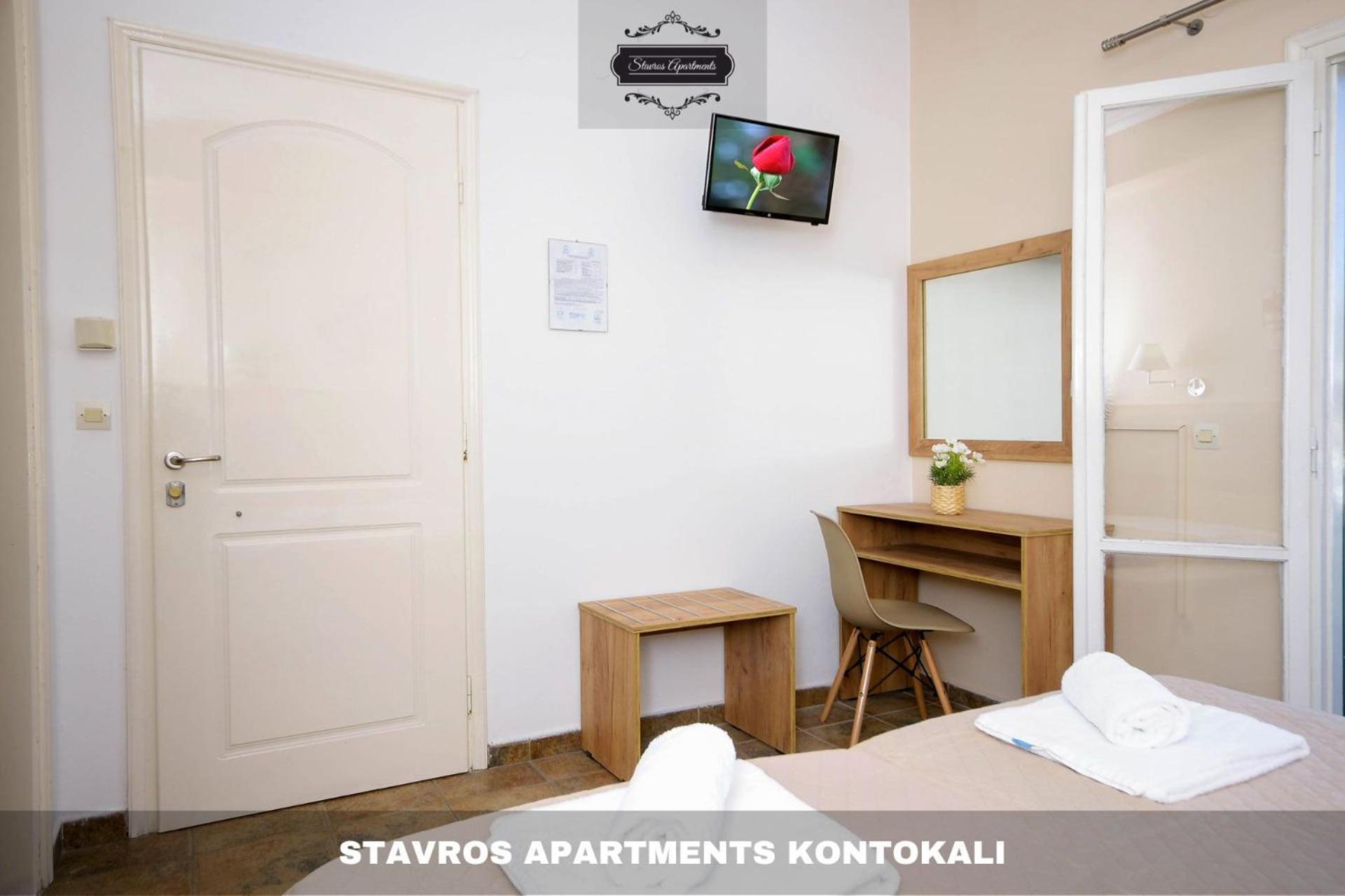 Stavros Apartments Kontokali Next To Gouvia Marina Exterior foto