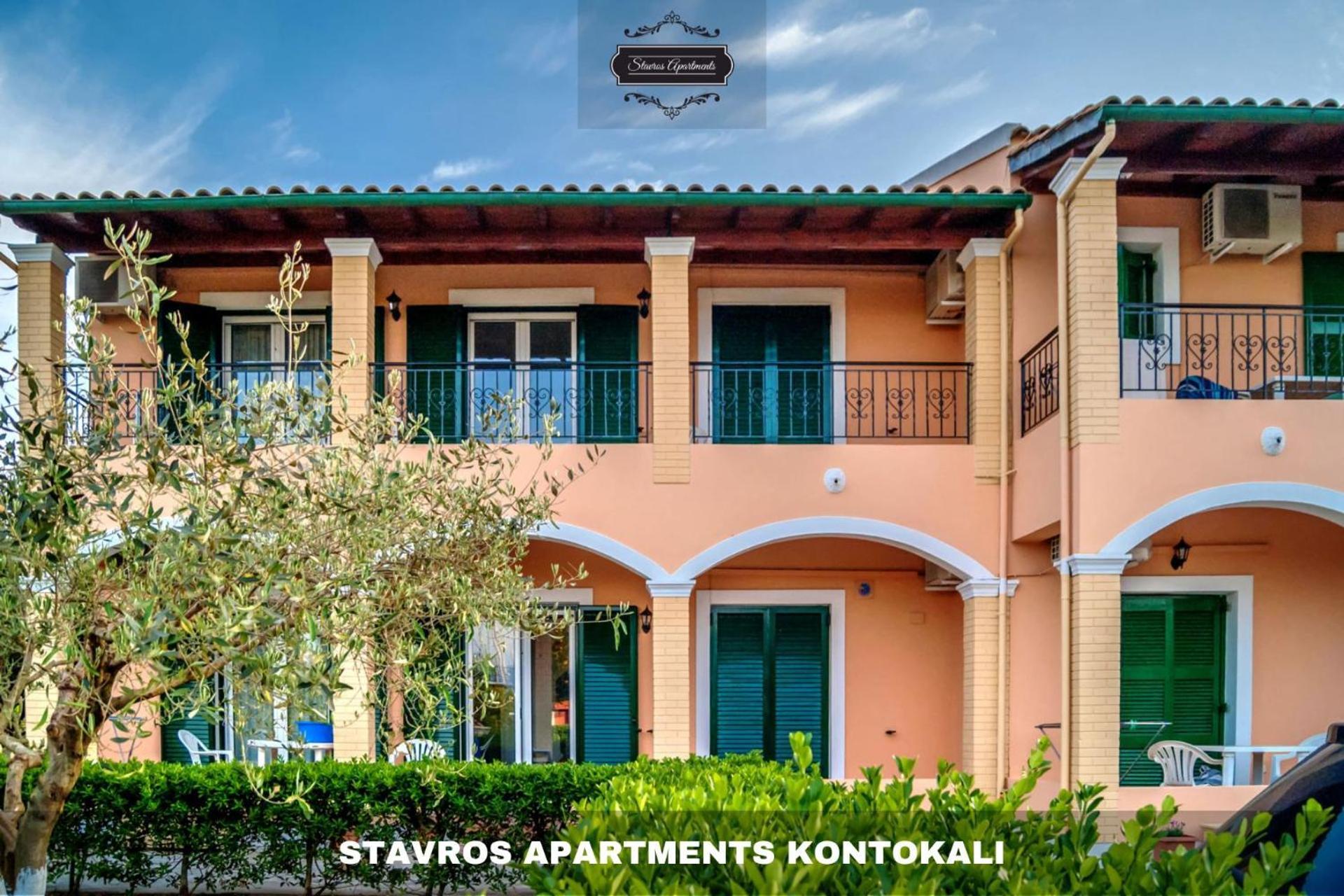 Stavros Apartments Kontokali Next To Gouvia Marina Exterior foto